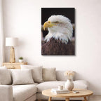 cuadro canvas aves espíritu del águila vertical