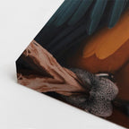 cuadro canvas aves susurro del trópico vertical