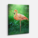 cuadro canvas aves danza del flamenco vertical
