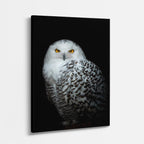 cuadro canvas aves niebla invernal vertical