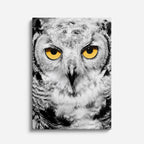 cuadro canvas aves alas de invierno vertical