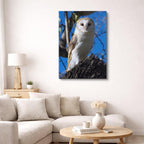 cuadro canvas aves luz del alba vertical