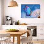 cuadro canvas insectos aurora de mariposa horizontal