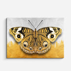 cuadro canvas insectos mirada dorada horizontal