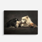 cuadro canvas mascotas dúo boreal horizontal