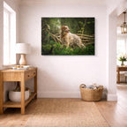 cuadro canvas mascotas explorador silvestre horizontal