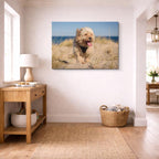 cuadro canvas mascotas brisa marina horizontal