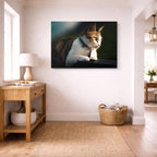 cuadro canvas mascotas luz del balcón horizontal