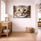 cuadro canvas mascotas ojos avellana horizontal