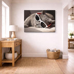 cuadro canvas mascotas domingo chic horizontal