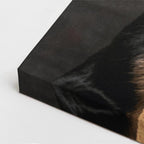 cuadro canvas mascotas retrato del pastor vertical