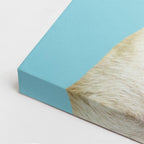 cuadro canvas mascotas pug invernal vertical