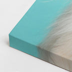 cuadro canvas mascotas papillon sonriente vertical
