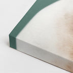 cuadro canvas mascotas bulldog de invierno vertical