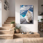 samoyedo del lago