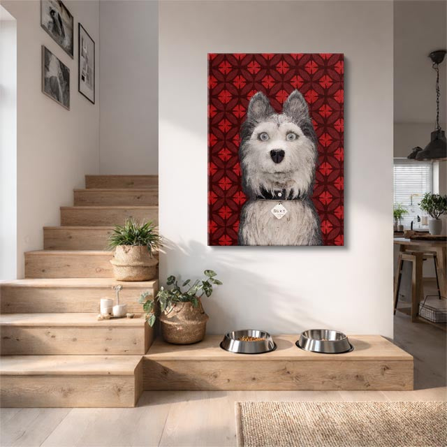 husky geometrico