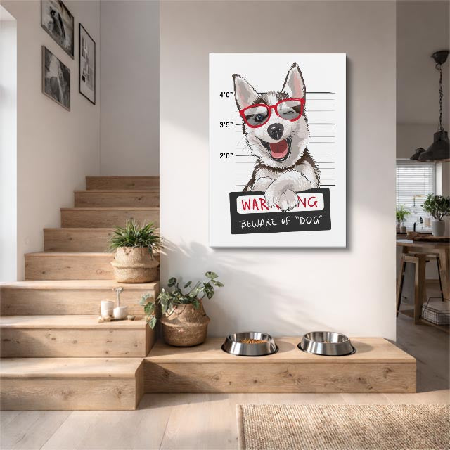 dog warning
