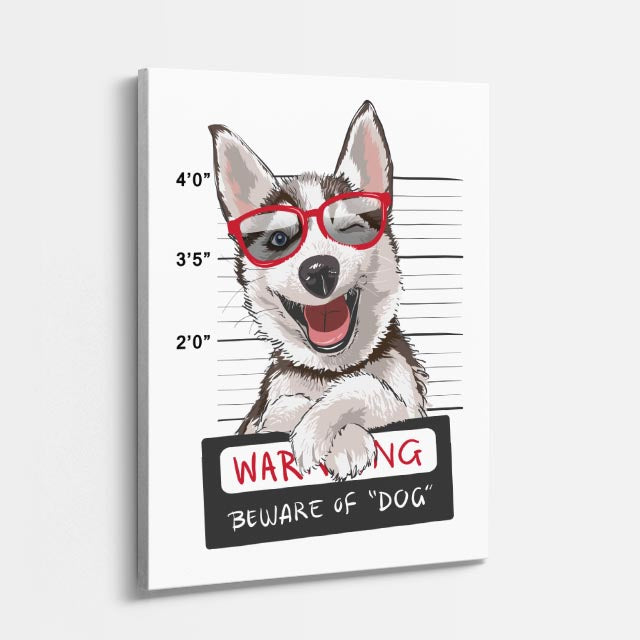 dog warning