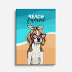 beach fashion dog