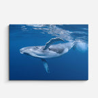 cuadro canvas vida marina canto de ballena horizontal