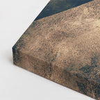 cuadro canvas vida salvaje manada de caballos pintura horizontal