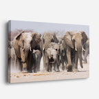 cuadro canvas vida salvaje marcha de titanes horizontal