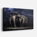cuadro canvas vida salvaje guardianes de la tormenta horizontal