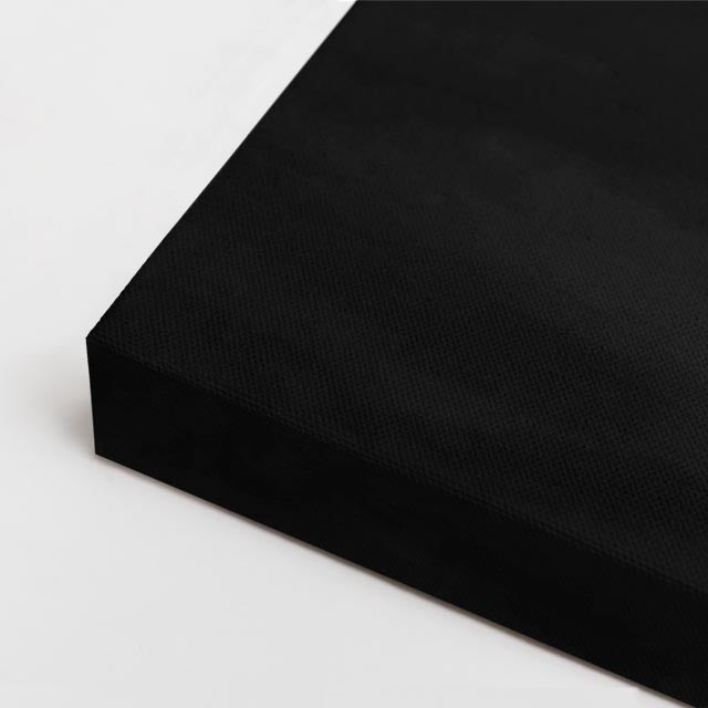 cuadro canvas vida salvaje sombra de pantera negra horizontal