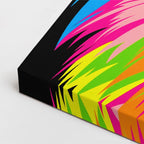 cuadro canvas vida salvaje león pop salvaje horizontal