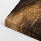 cuadro canvas vida salvaje rugido del rey horizontal