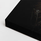 cuadro canvas vida salvaje furia del león horizontal