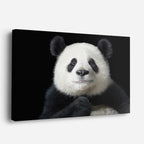 cuadro canvas vida salvaje retrato panda horizontal