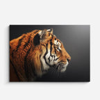 cuadro canvas vida salvaje tigre real perfil horizontal