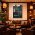cuadro canvas vida salvaje titán del trópico vertical