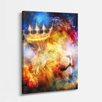 cuadro canvas vida salvaje corona de fuego vertical