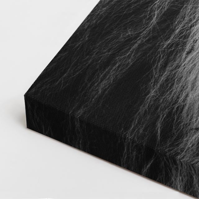 cuadro canvas vida salvaje león gris vertical