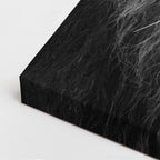 cuadro canvas vida salvaje león plateado vertical