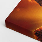 cuadro canvas vida salvaje trono del horizonte vertical