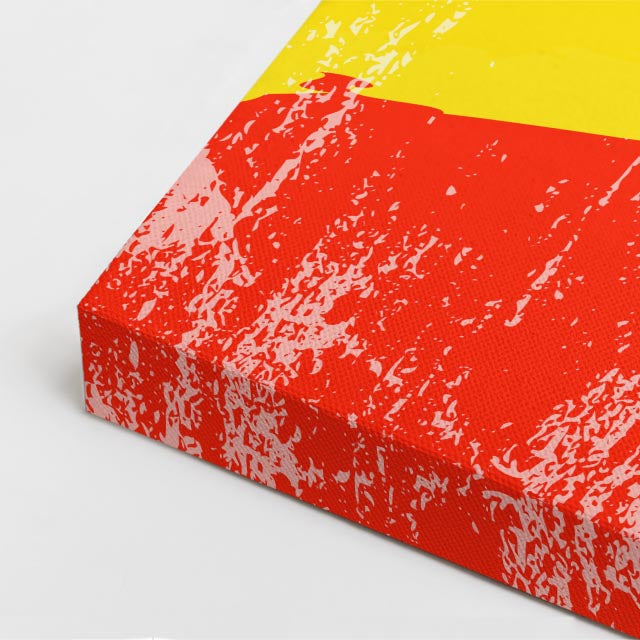 cuadro canvas vida salvaje melena rastafari vertical