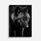 cuadro canvas vida salvaje sombra del lobo vertical