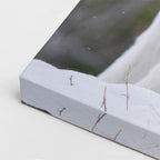 cuadro canvas vida salvaje lobo del deshielo vertical