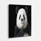 cuadro canvas vida salvaje panda amigable vertical