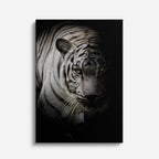cuadro canvas vida salvaje tigre nocturno vertical