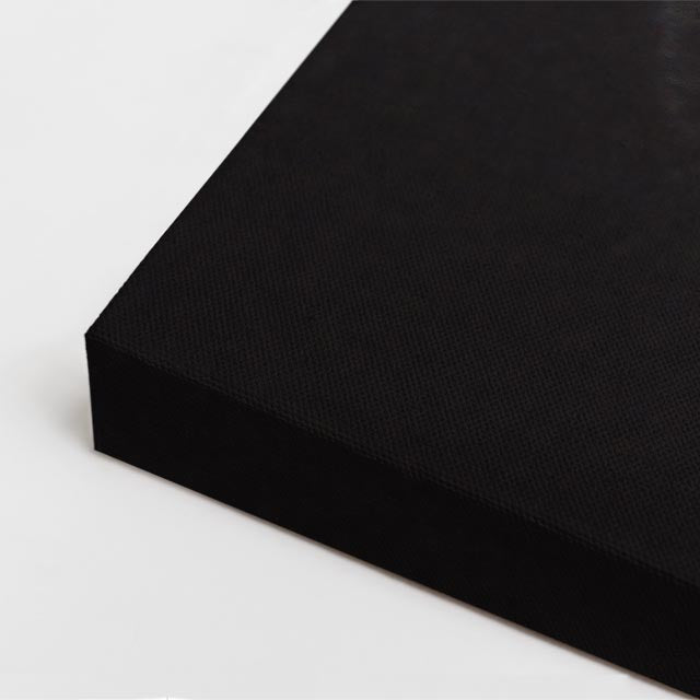 cuadro canvas vida salvaje oso negro vertical