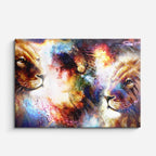 cuadro canvas arte cósmico consejo de luz horizontal