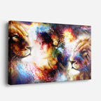 cuadro canvas arte cósmico consejo de luz horizontal