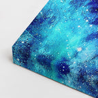cuadro canvas arte cósmico guardiana estelar horizontal
