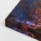 cuadro canvas arte cósmico rey de nebulosa horizontal