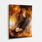 cuadro canvas arte cósmico alas de poder vertical musafy