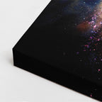 cuadro canvas arte cósmico fénix interior vertical musafy